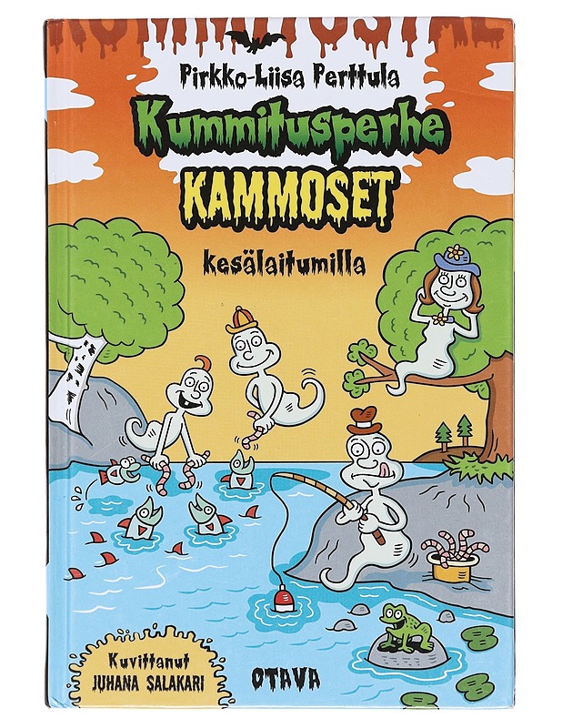 Kummitusperhe Kammoset kesälaitumilla - Perttula, Pirkko-Liisa - Lastenkirjat - 10105580897 - 0