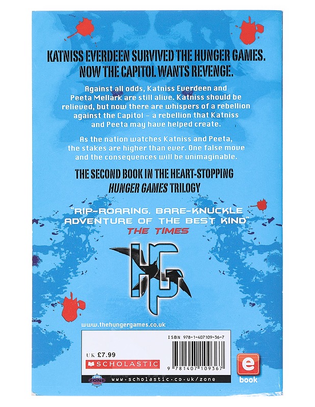 Catching fire - Suzanne Collins - Romaanit ja novellit - 10105580931 - 1