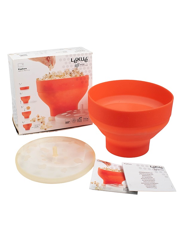 LEKUE Popcorn Maker mikroastia - Muut astiat - 10105580948 - 0