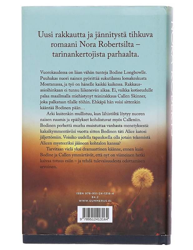 Kotiinpalaaja - Roberts, Nora - Romaanit ja novellit - 10105580966 - 1