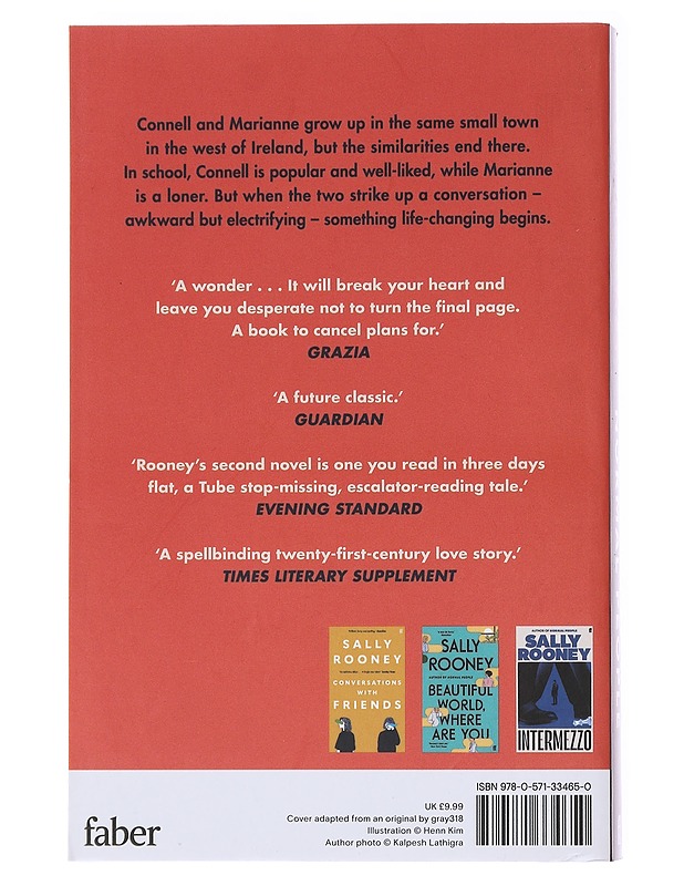 Normal people - Sally Rooney - Romaanit ja novellit - 10105581006 - 1