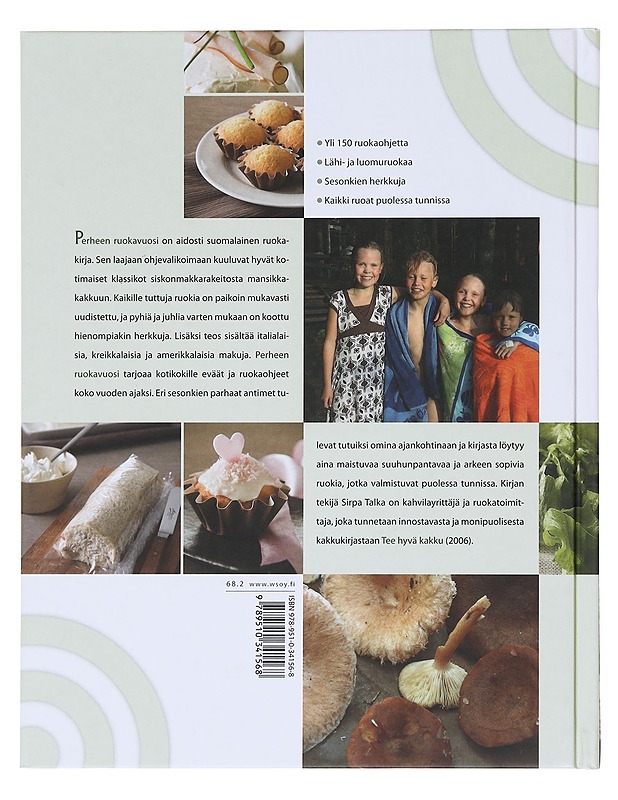 Perheen ruokavuosi - Talka, Sirpa - Ruokakirjat - 10105581019 - 1