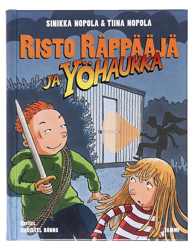 Risto Räppääjä ja yöhaukka - Nopola, Sinikka - Lastenkirjat - 10105581029 - 0