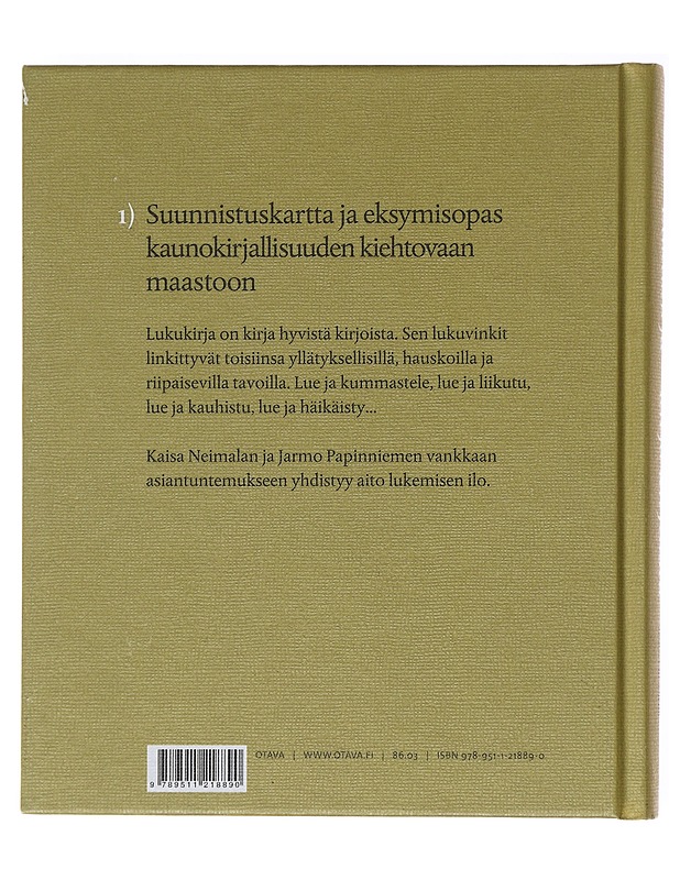 Lukukirja / kirja kirjoista - Neimala, Kaisa - Tietokirjat ja oppaat - 10105581069 - 1