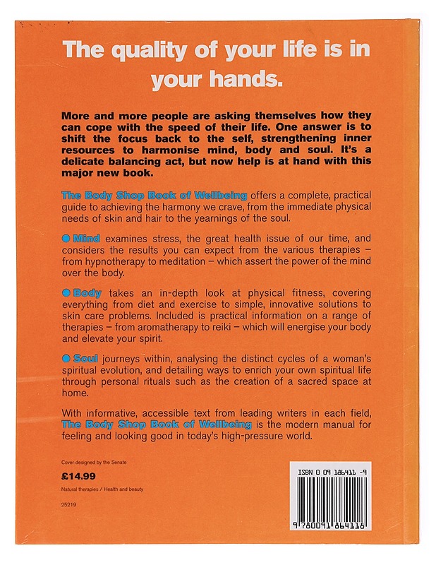 The Body Shop ; book of wellbeing - Blanks, Tim - Hyvinvointikirjat - 10105581098 - 1