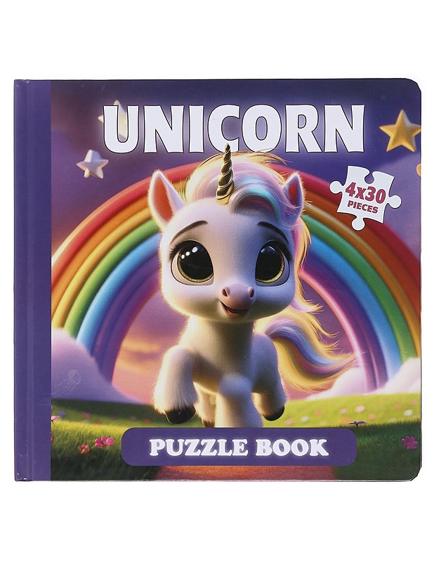 Unicorn: Puzzle book - Lastenkirjat - 10105581135 - 0