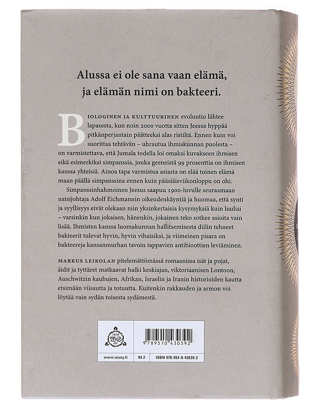Teidän edestänne annettu / romaani - Markus Leikola - Historiakirjat - 10105581133 - 1