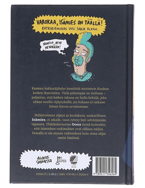Isämies ja räjähtävä kakka - Unkari, Arttu - Lastenkirjat - 10105581158 - 1