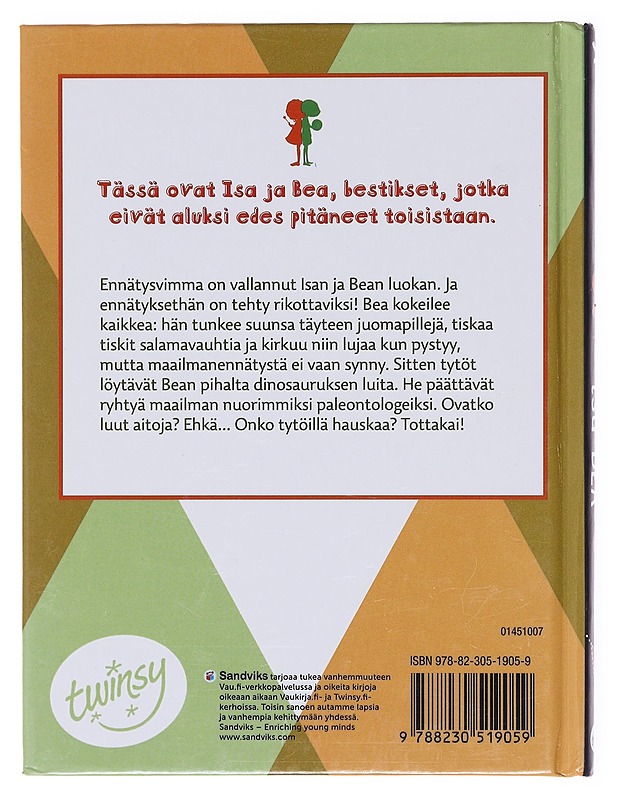 Isa+Bea ja fossiiliennätys - Barrows, Annie - Lastenkirjat - 10105581171 - 1