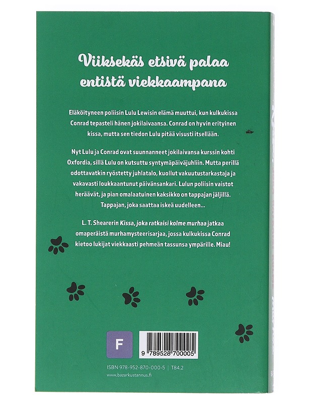 Kissa, joka ratkaisi kolme murhaa (pokkari) - Shearer, L. T. - Romaanit ja novellit - 10105581231 - 1
