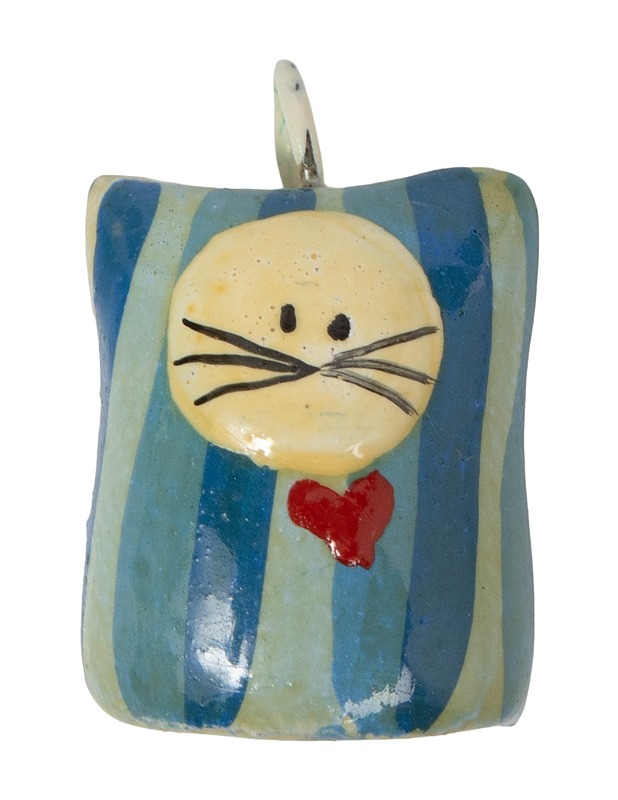 Amuletti - keramiikka kissa - Askartelu - 10105581233 - 0