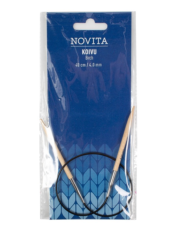 NOVITA pyöröpuikot 4 mm - 40 cm - Käsityö - 10105581241 - 0