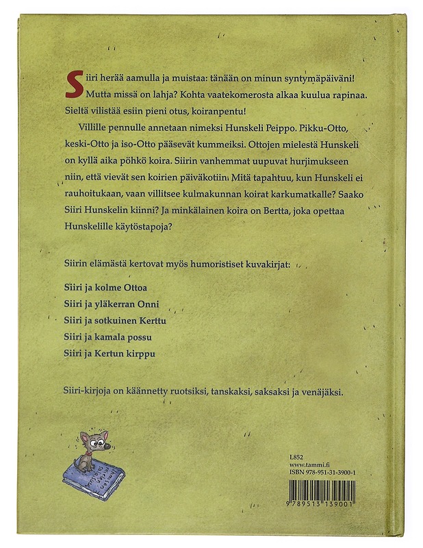 Siiri ja hurja Hunskeli - Nopola, Tiina - Lastenkirjat - 10105581245 - 1