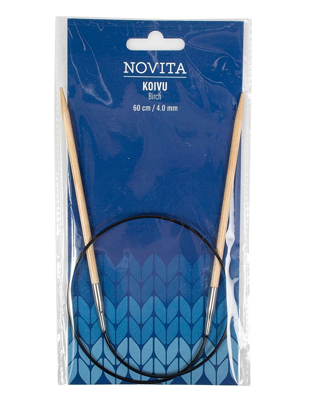 NOVITA Koivu pyöröpuikot, 4 mm - 60 cm - Käsityö - 10105581246 - 0