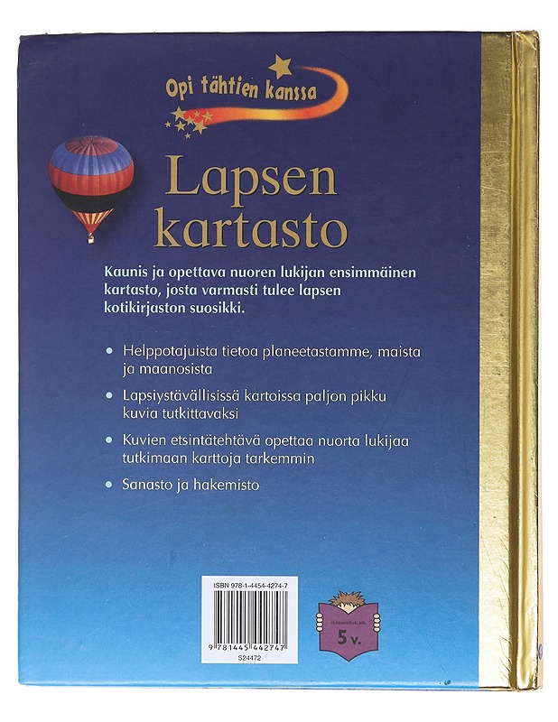 Lapsen kartasto - Cann, Helen - Tietokirjat ja oppaat - 10105581254 - 1