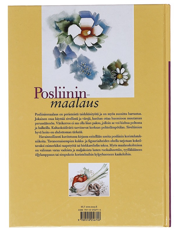 Posliininmaalaus - Florén, Ann-Britt - Tietokirjat ja oppaat - 10105581256 - 1