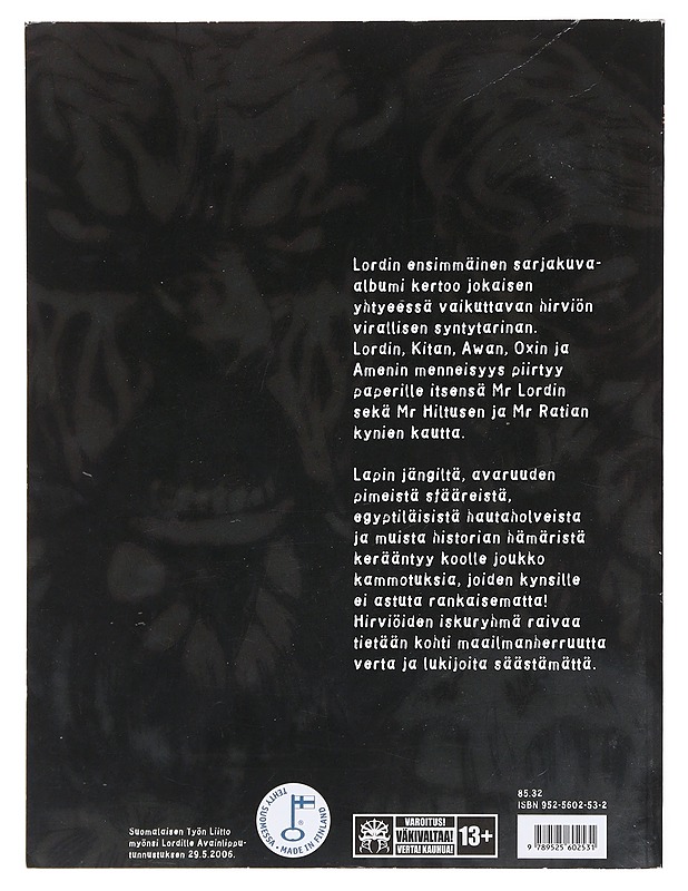 Lordi / 1 Alkuperä - Mr. Lordi - Sarjakuvat - 10105581316 - 1