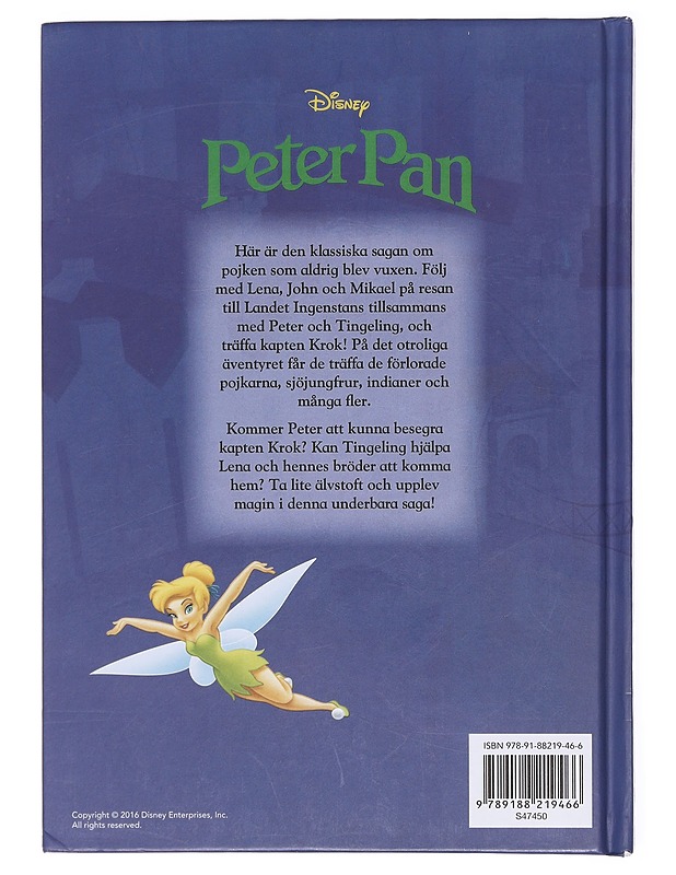 Peter Pan - Eriksson, Andreas - Romaanit ja novellit - 10105581319 - 1
