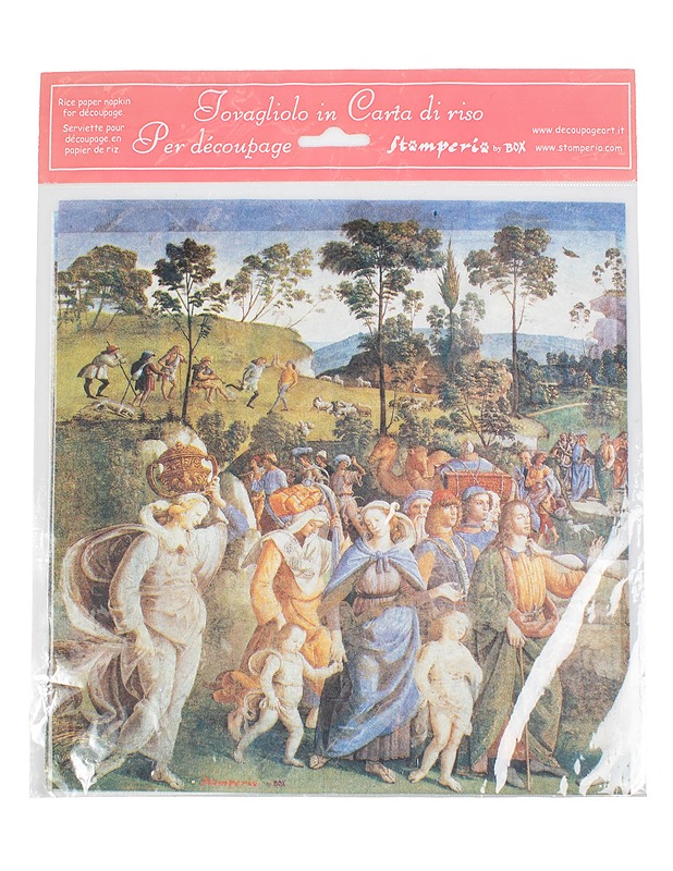 STAMPERIA riisipaperiarkki - Askartelu - 10105581347 - 0