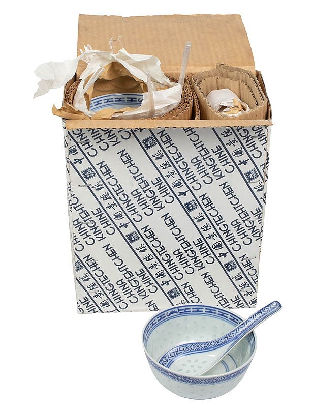 CHINGTECHEN riisiposliiniastiasto - Lautaset ja kulhot - 10105581379 - 0