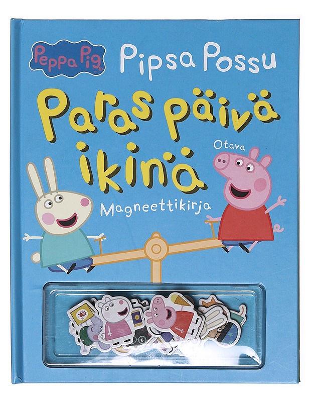 Pipsa Possu - paras päivä ikinä : magneettikirja - Suorsa, Jaana - Lastenkirjat - 10105581384 - 0