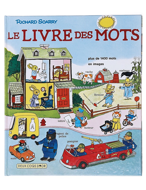 Le livre des mots - Richard Scarry - Lastenkirjat - 10105581426 - 0