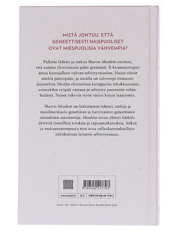 Parempi puolisko : naisten geneettinen ylivertaisuus - Moalem, Sharon - Tietokirjat ja oppaat - 10105581430 - 1