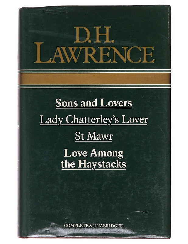 Sons and Lovers, St Mawr, Love Among the Haystacks -D.H. Lawrence - Romaanit ja novellit - 10105581438 - 0