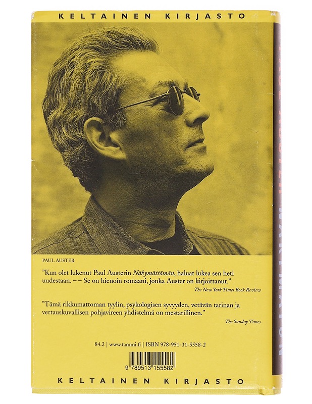 Näkymätön - Auster, Paul - Romaanit ja novellit - 10105581446 - 1