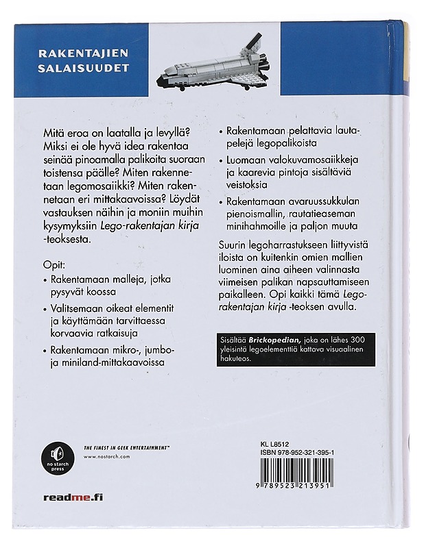 Lego / rakentajan kirja - Bedford, Allan - Tietokirjat ja oppaat - 10105581453 - 1