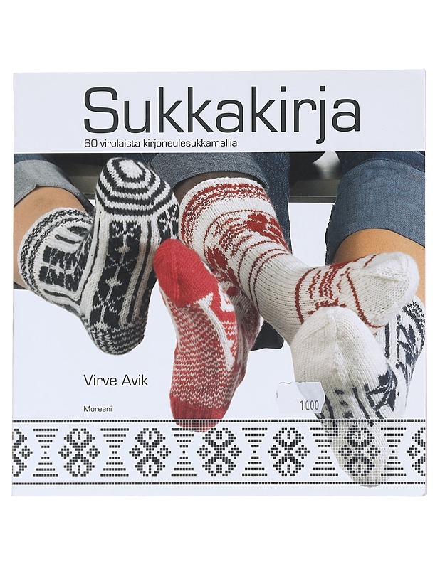 Sukkakirja / 60 virolaista kirjoneulesukkamallia - Piiri, Reet - Tietokirjat ja oppaat - 10105581466 - 0