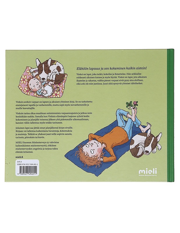 Vinksin vonksin varpaat - Komulainen, Elina - Lastenkirjat - 10105581498 - 1