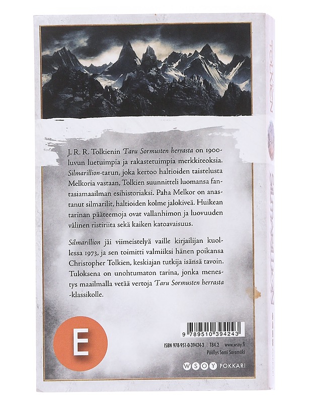 Silmarillion - Tolkien, J. R. R. - Romaanit ja novellit - 10105581503 - 1