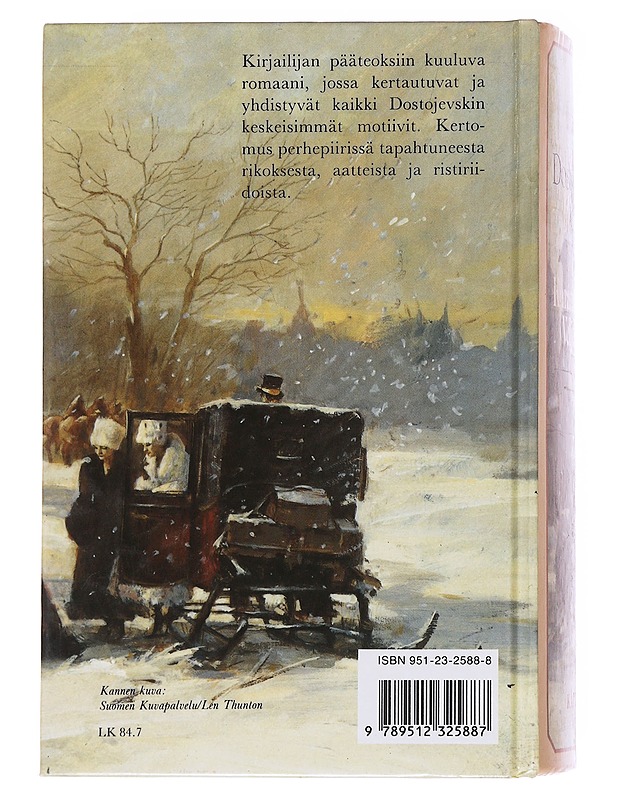 Karamazovin veljekset - Dostojevski, F. M. (Fjodor Mihailovits) - Romaanit ja novellit - 10105581507 - 1