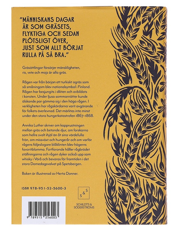 Rågen / en spretig historia - Luther, Annika - Ruokakirjat - 10105581596 - 1