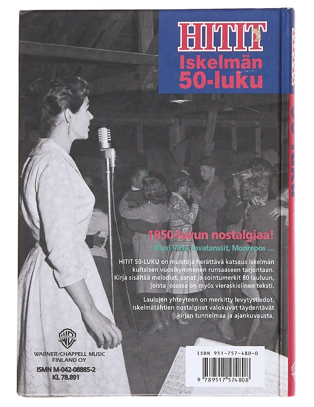 Hitit : iskelmän 50-luku - Leskelä, Ari - Musiikki- ja elokuvakirjat - 10105581613 - 1