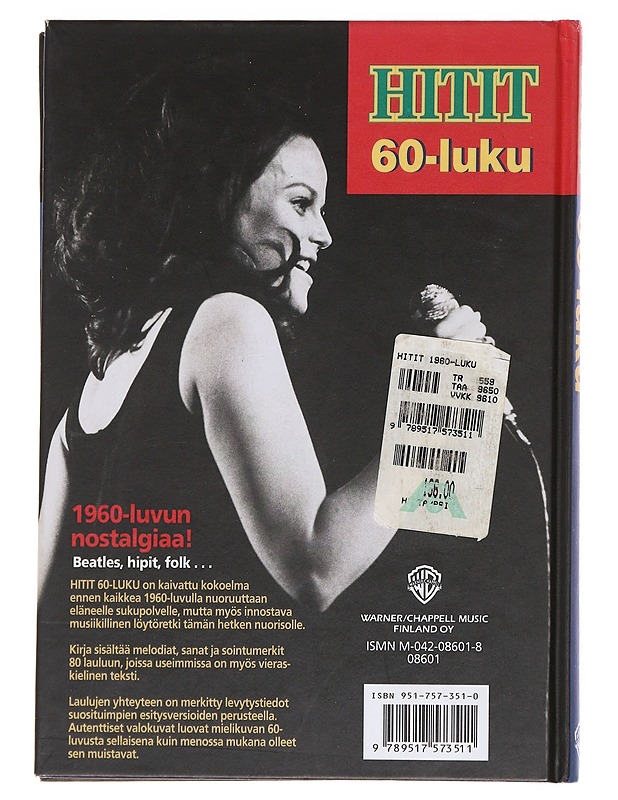 Hitit 60-luku - Musiikki- ja elokuvakirjat - 10105581615 - 1