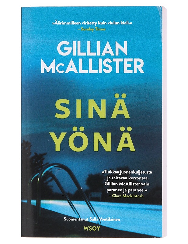 Sinä yönä - McAllister, Gillian - Romaanit ja novellit - 10105581620 - 0
