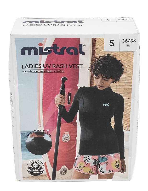 MISTRAL naisten UV-uimapaita, S 36/38 (UV-suoja 50+) - Alusvaatteet - 10105581630 - 0