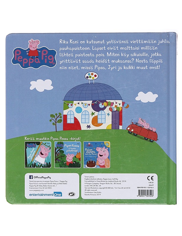 Pipsa Possu puuhapuistossa - Karhu, Satu Tuuli - Lastenkirjat - 10105581634 - 1