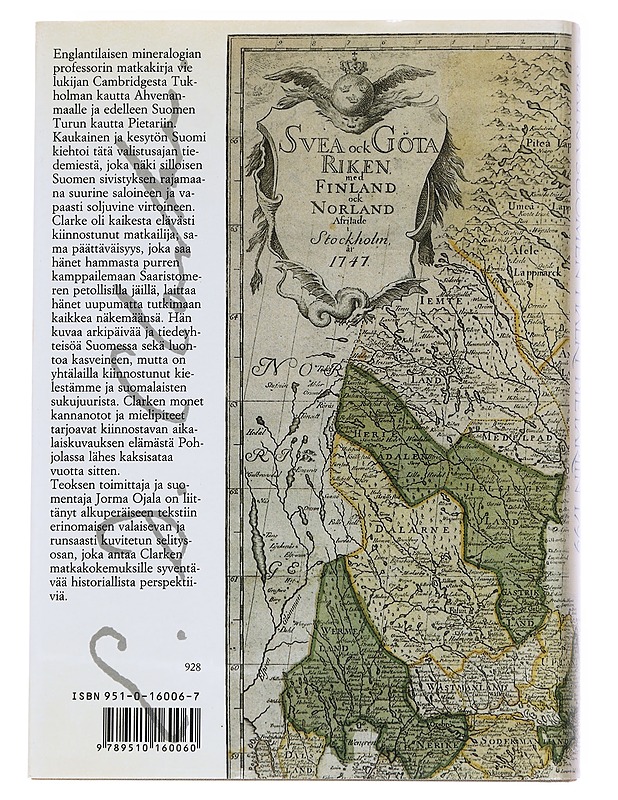 Matka Suomen halki Pietariin 1799 / Edward Danlie Clarken matka Suomessa talvella 1799-1800 - Clarke, Edward Daniel - Elämäkerrat ja muistelmat - 10105581639 - 1
