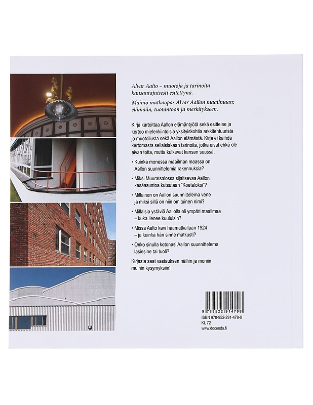 Alvar Aalto : muotoja ja tarinoita - Taskinen, Harri - Taide- ja kulttuurikirjat - 10105581646 - 1