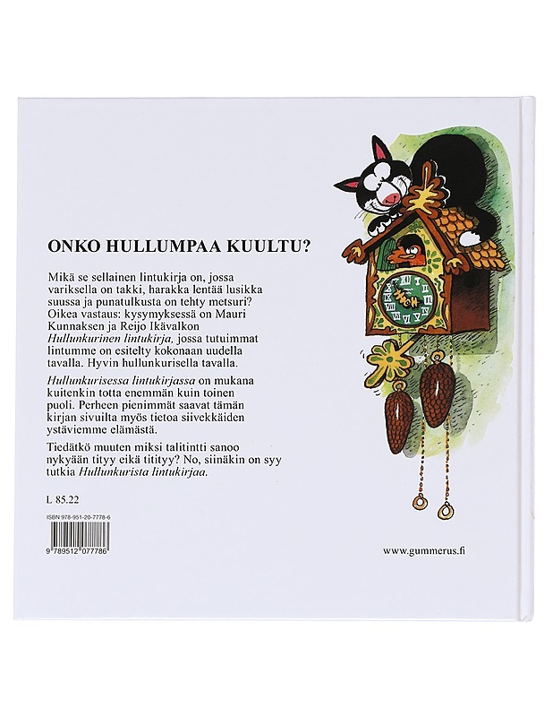 Hullunkurinen lintukirja - Kunnas, Mauri - Lastenkirjat - 10105581704 - 1