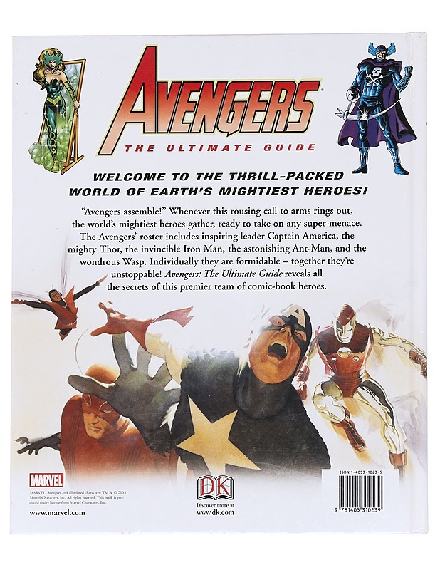 Avengers: The Ultimate Guide - Tom DeFalco - Lastenkirjat - 10105581708 - 1