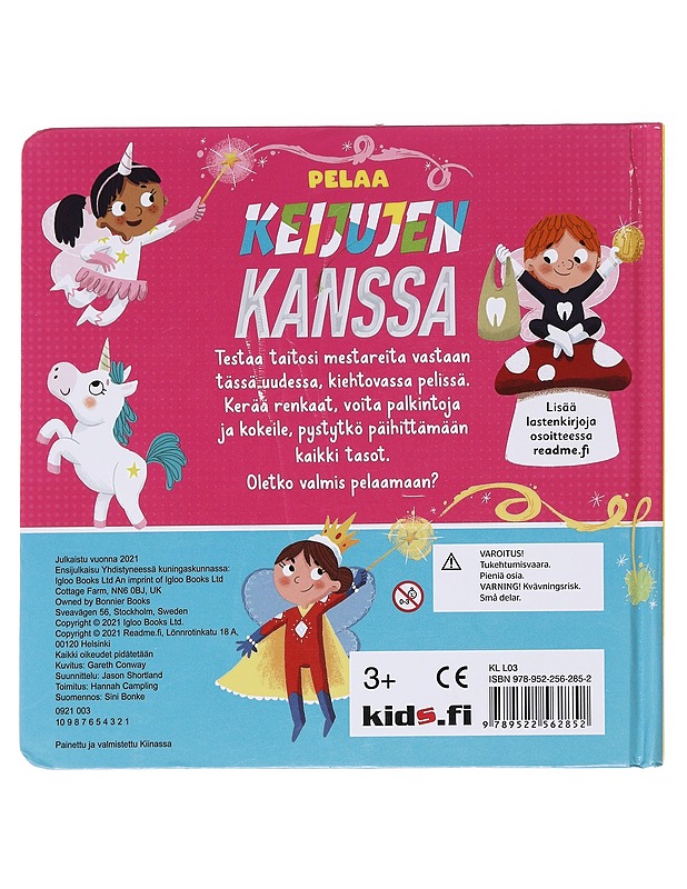 Pelaa keijujen kanssa : Onko sinusta mestariksi? - Conway, Gareth - Lastenkirjat - 10105581712 - 1