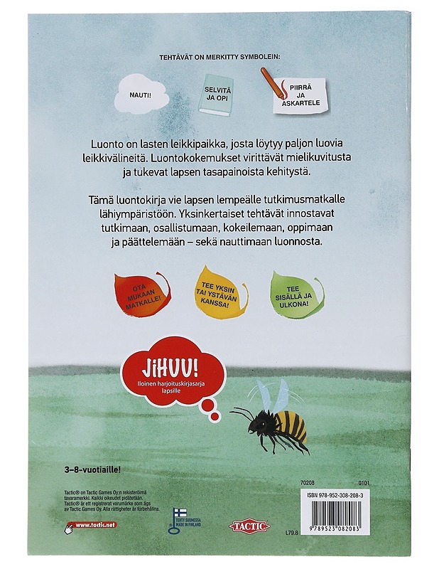 Luontoa tutkimassa : tehtäväkirja - Spitz, Kadre - Lastenkirjat - 10105581729 - 1