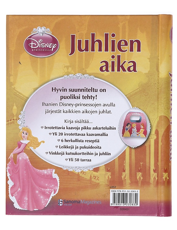 Juhlien aika : prinsessojen parhaat juhlavinkit - Toikka, Teresa - Lastenkirjat - 10105581736 - 1