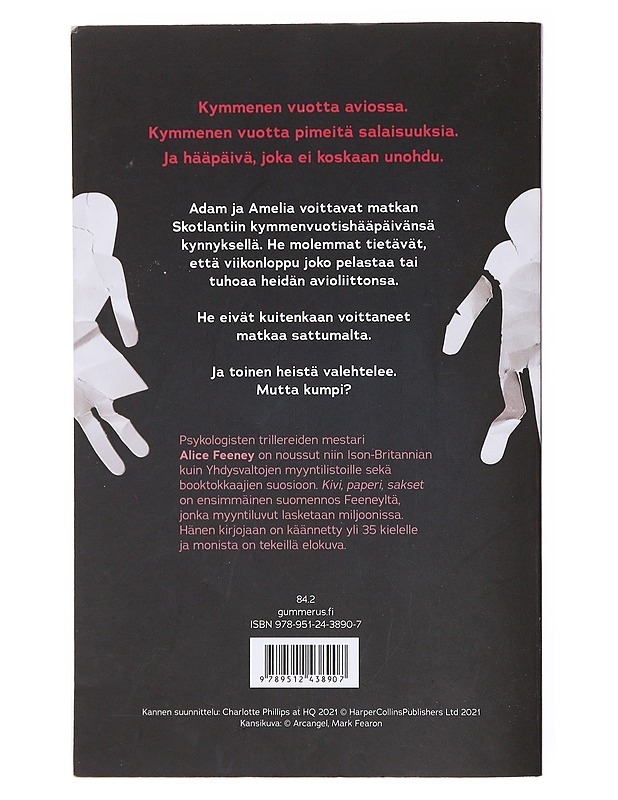 Kivi, paperi, sakset - Feeney, Alice - Romaanit ja novellit - 10105581773 - 1
