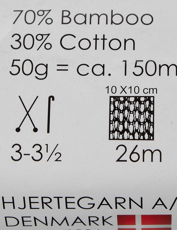 HJERTEGARN Blend Bamboo lanka, 50 g - Käsityö - 10105581782 - 1