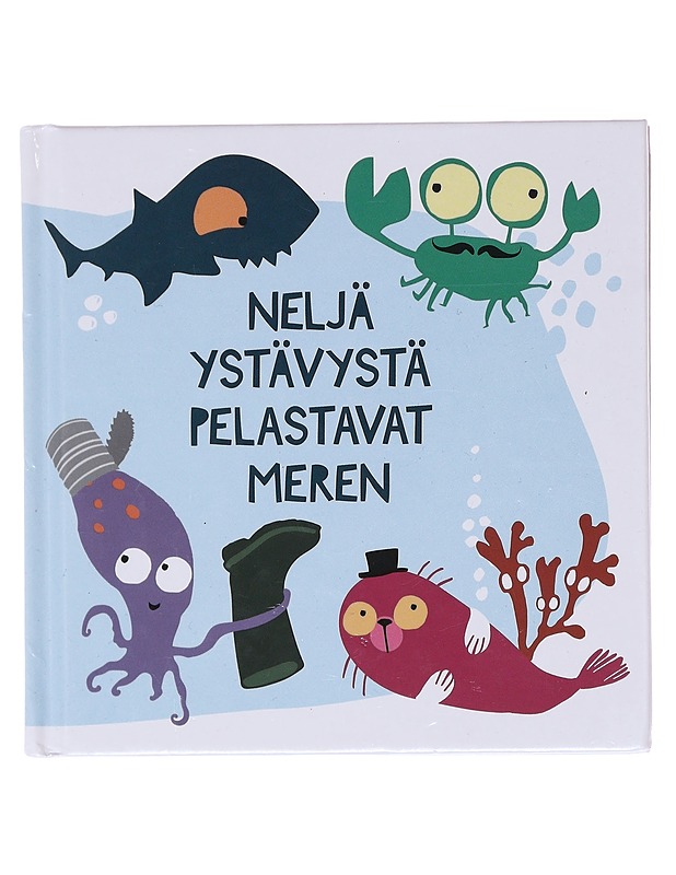 Neljä ystävystä pelastavat meren - Liber - Lastenkirjat - 10105581783 - 0